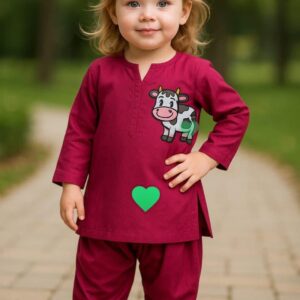 Girls Cartoon Shalwar Kameez