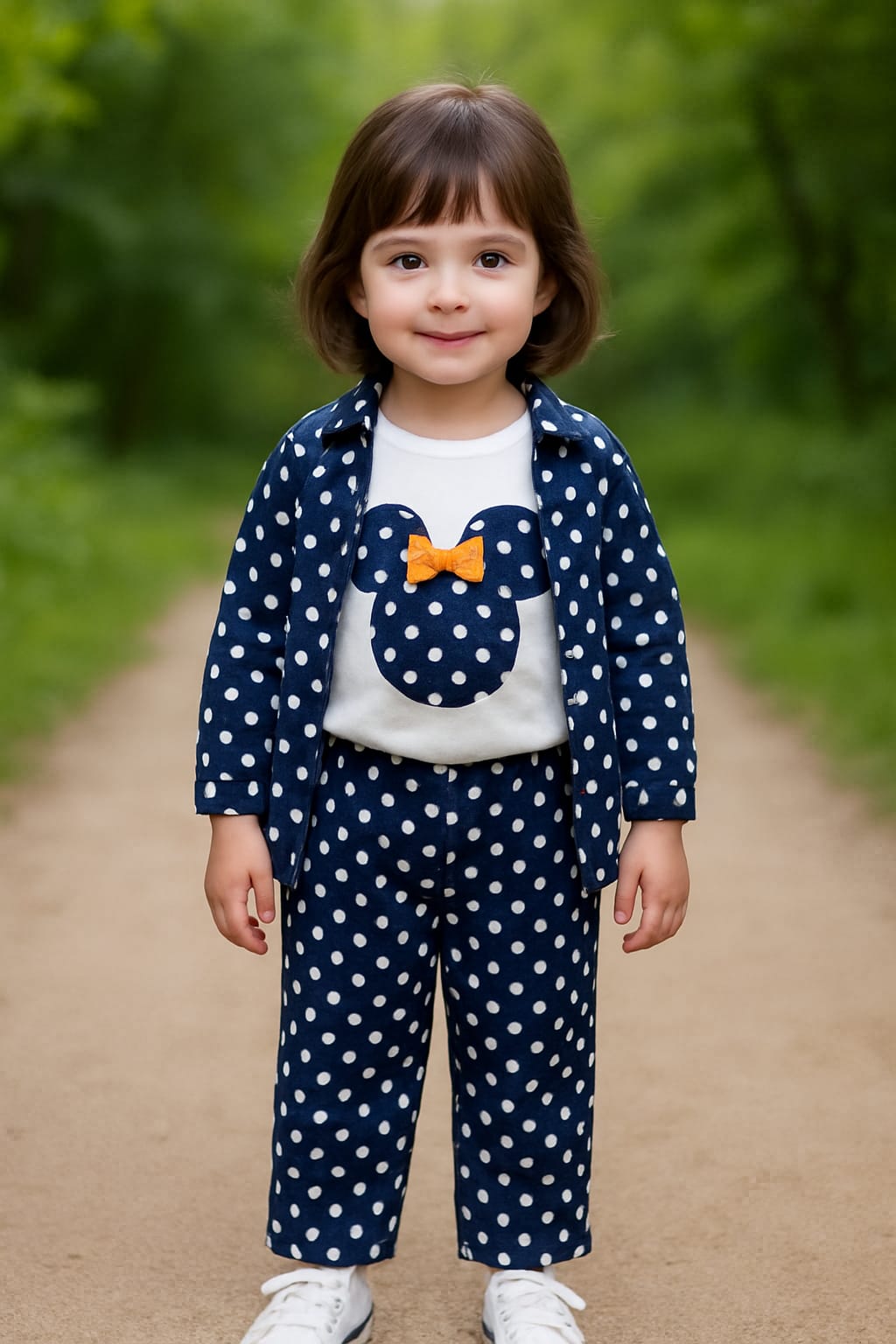 Polka Dot Coord Outfit