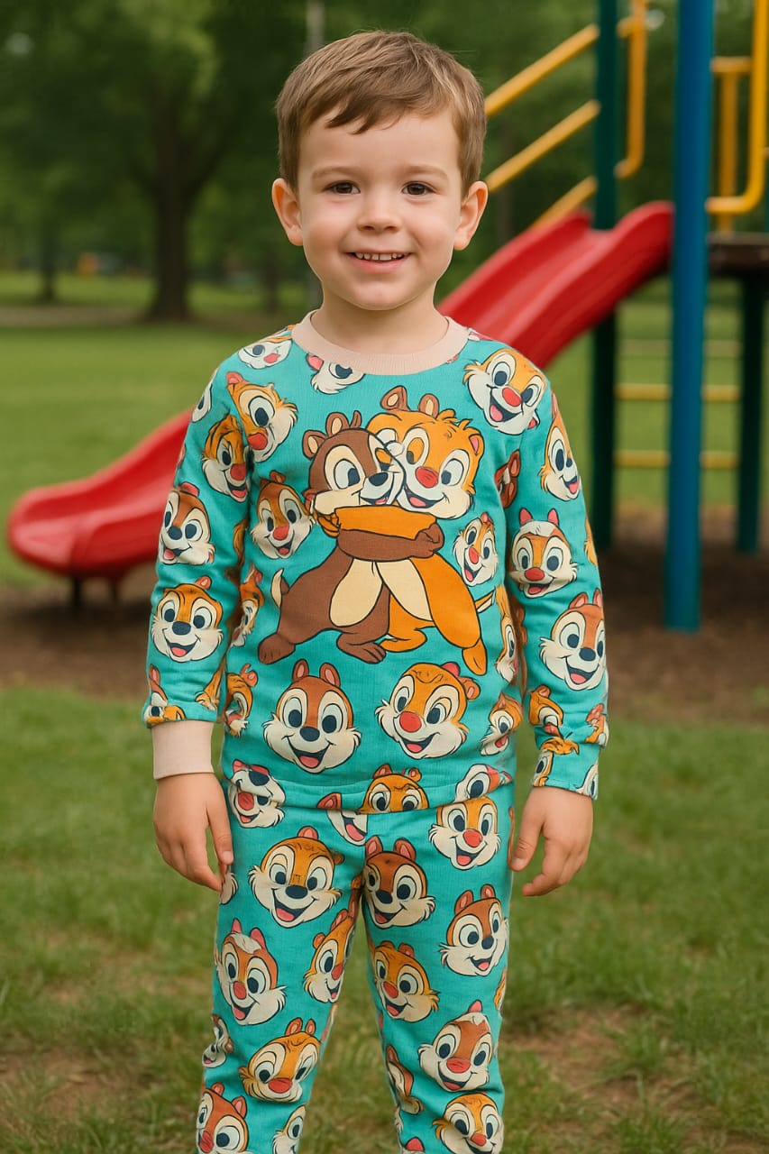 Chip & Cuddle Cartoon Outfit