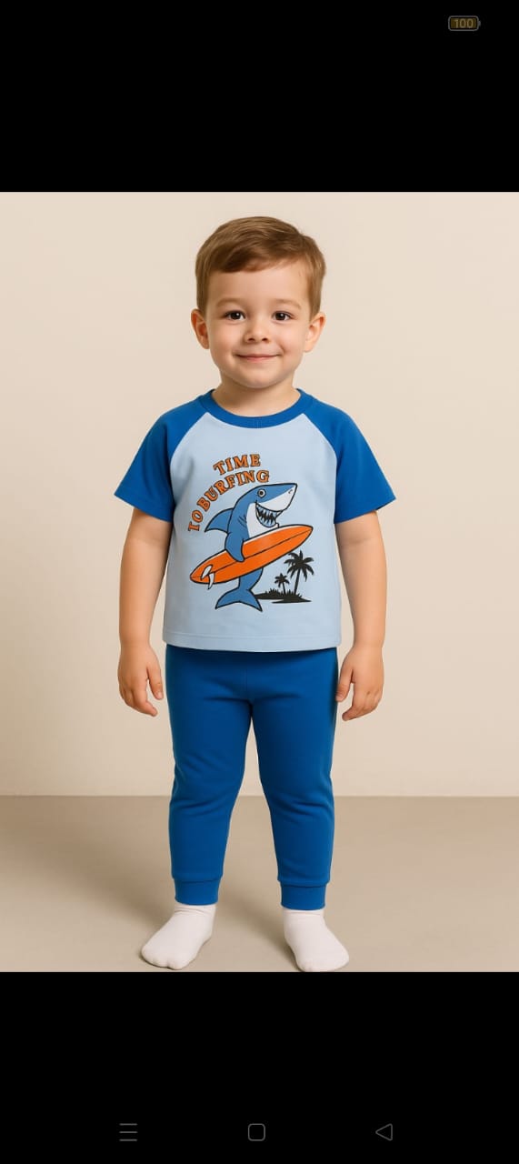 Shark Surfing Summer Set